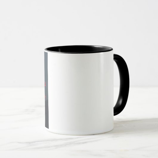 面白い忍者猫ミーム オーダーメイド コーヒーマグ マグカップ (正面右)