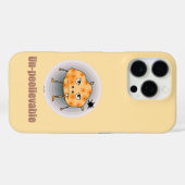 面白い怒ったポテト - 皮を剥いたら大変な芸術 Case-Mate iPhoneケース (裏面 (横))