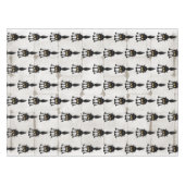 面白い怖い黒猫の漫画 テーブルクロス (正面(横))