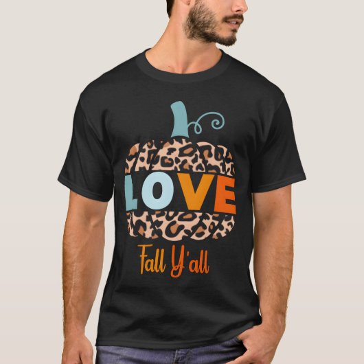 面白い恋する秋 Tシャツ (正面)