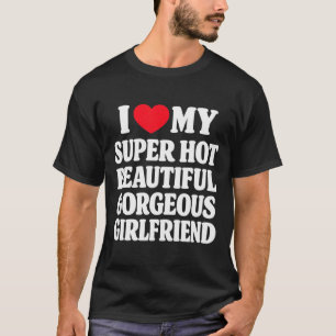 面白い恋人の超セクシー美女 Tシャツ