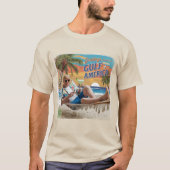 面白い愛国トランプTシャツ - アメリカ湾岸の誇り Tシャツ (正面)