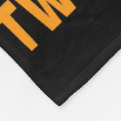 面白い感謝祭　困ったらお尻を振って　お尻フリフリ フリースブランケット (角)