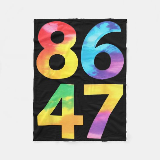 面白い抵抗8647リベラルファン フリースブランケット (正面)