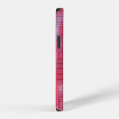 面白い抽象的な背景と抽象的なテクスチャ iPhoneケース (右側面)