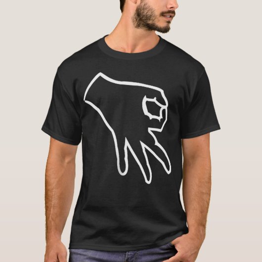 面白い指輪ゲーム「見てしまった」誘惑 Tシャツ (正面)