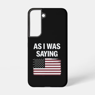 面白い政治トランプ2024 SAMSUNG GALAXY S22ケース