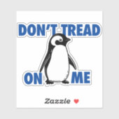 面白い政治ミーム ペンギン関税 シール (シート)
