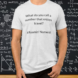 面白い数学のユーモア 数学ジョーク 先生へのギフト トライブレンドＴシャツ