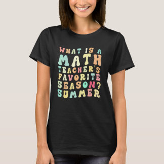 面白い数学の先生 数学の先生のお気に入りは Tシャツ