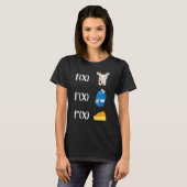 面白い数学教師アート牛乳チーズ微積分Fo Tシャツ (正面フル)