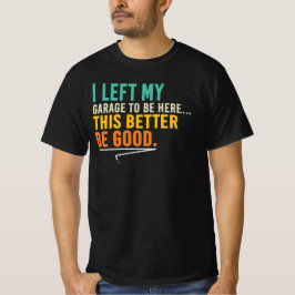 面白い整備士の格言 メカニック ガレージ Tシャツ
