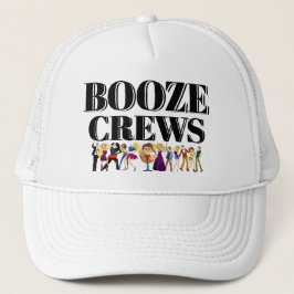 面白い新商品の野球ギフトアイデア BOOZE CREWS  トラック キャップ