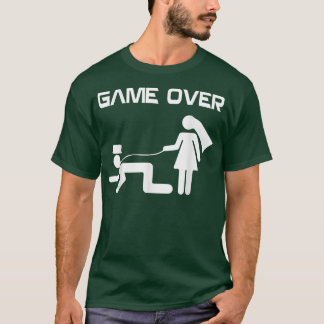 面白い新婦 新郎 結婚  bachelor  bachelorette パーティー tシャツ