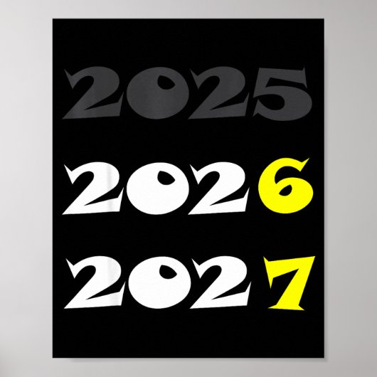 面白い新年2026六七67ミーム ポスター (正面)