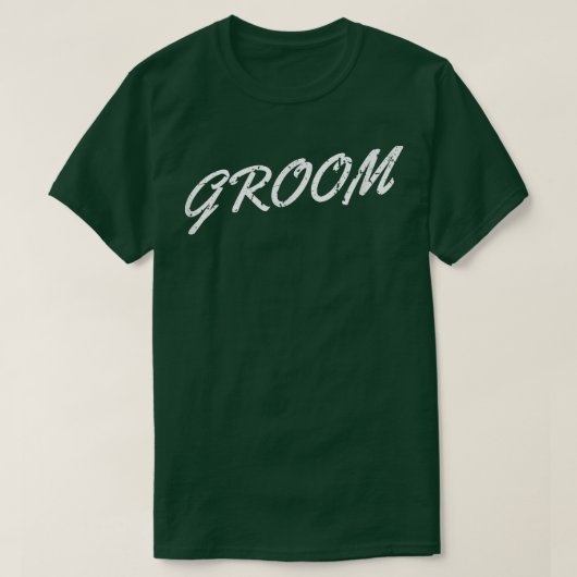 面白い新郎独身最後の夜 結婚式 Tシャツ (デザイン正面)