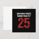 面白い映画の名言 内部のジョーク 古典的な映画のジョーク 招待状 (正面/裏面)