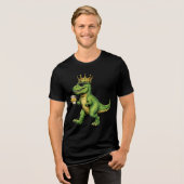 面白い暗号資産デザイン トライブレンドTシャツ (正面全面)