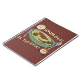 面白い最高のスパゲッティの合い言葉 ノートブック (左側)