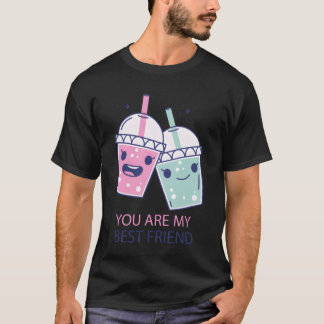 面白い最高の友達 Tシャツ