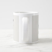 面白い朝のコーヒーカップ ジャンボコーヒーマグカップ (裏面)