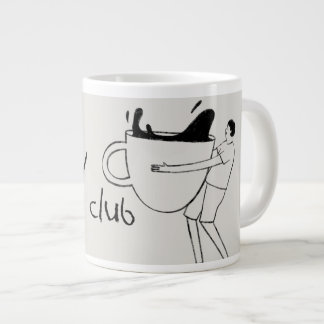 面白い朝のコーヒーカップ ジャンボコーヒーマグカップ