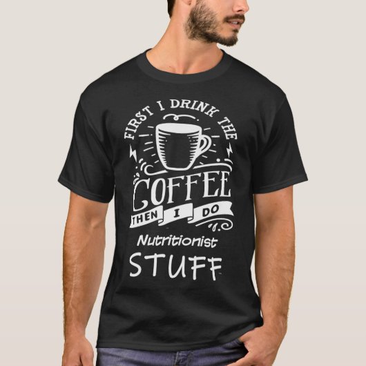 面白い栄養士プレミアム Tシャツ (正面)
