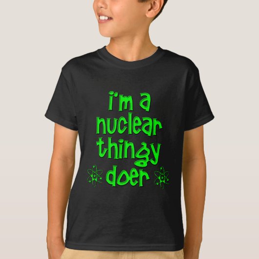 面白い核 Tシャツ (正面)