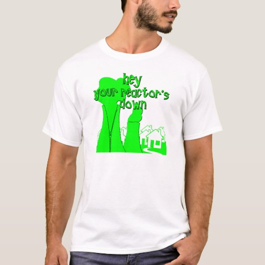 面白い核 Tシャツ (正面)