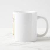 面白い格言のマグ ジャンボコーヒーマグカップ (右)