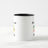 面白い植物ママ 庭好き プランツ フェミニスト ギフト マグカップ (中央)