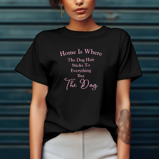 面白い毛がどこにでもくっつくけど Tシャツ