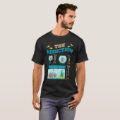 面白い水族館 アクアリスト 水槽依存 水族館愛好家 Tシャツ (正面フル)