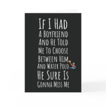 面白い水球カード 彼女 女性 少女向け