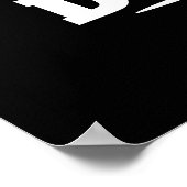 面白い氷上釣り名言 ポスター (角)