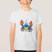 面白い海洋Tシャツデザイン トライブレンドTシャツ (正面)