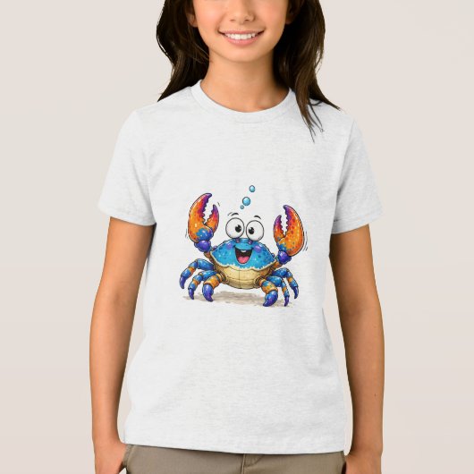 面白い海洋Tシャツデザイン トライブレンドTシャツ (正面)