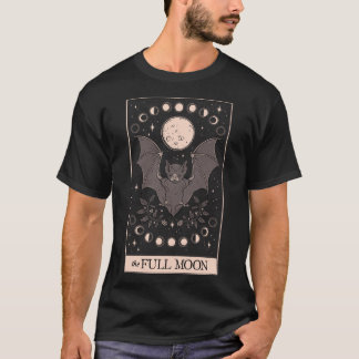面白い満月 Tシャツ