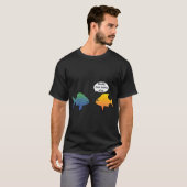 面白い熱帯魚飼育 水槽 ホビー Tシャツ (正面フル)