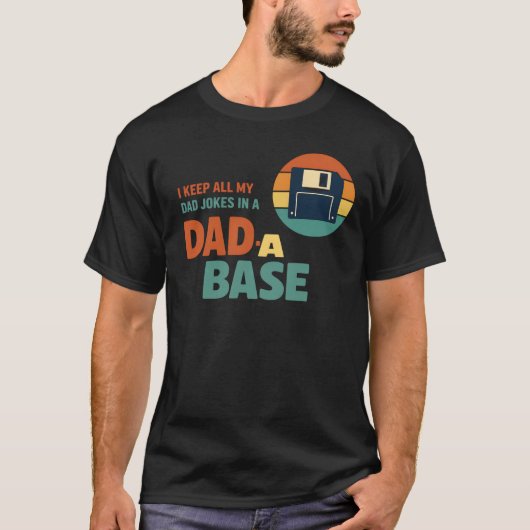 面白い父の日テクノロジーパン Tシャツ (正面)