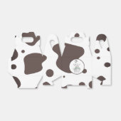 面白い牛の農場の動物の誕生日パーティー フェイバーボックス (折り畳みなし)