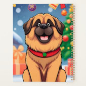 🎁面白い犬のクリスマスプランナー ホリデーギフト ✨ プランナー手帳 (裏面)