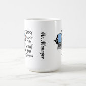 面白い犬のマグカップ コーヒーマグカップ (中央)
