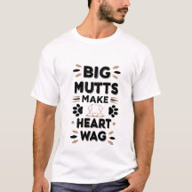面白い犬の引用、犬好きへのギフト、メンズTシャツ
