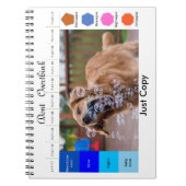 面白い犬の教育ゲーム ノートブック (正面)