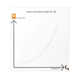 面白い犬の飼い主向けのクランチ音が鳴るおやつ袋のグラフ ノートパッド