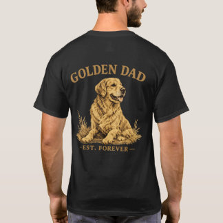 面白い犬パパへのギフト Tシャツ