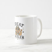 面白い犬好きコーヒーカップ コーヒーマグカップ (正面右)