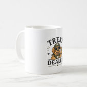 面白い犬好きコーヒーカップ コーヒーマグカップ (正面左)