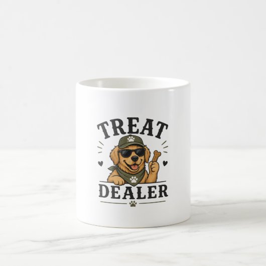 面白い犬好きコーヒーカップ コーヒーマグカップ (中央)